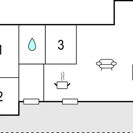 Casa vacanze Three-bedroom In Neksø